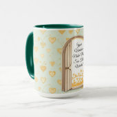 Whimsical Heart Door Illusion マグカップ (正面左)