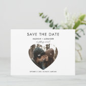 Whimsical Heart Save The Date Photo セーブザデート (スタンド正面)