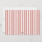 Whimsical Hearts Happy Valentine's Day Photo Card シーズンカード (裏面)