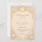 Whimsical Heirloom Baby Shower 招待状 (正面)
