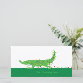 Whimsical Holiday Letter Card シーズンカード (スタンド正面)