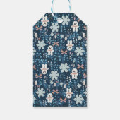 Whimsical Holiday Wrapping Paper Flat Sheet ギフトタグ (裏面)