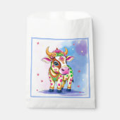 Whimsical Holy Cows in Diwali Attire フェイバーバッグ (正面)