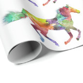 Whimsical Horse Wrapping Paper ラッピングペーパー (ロールコーナー)