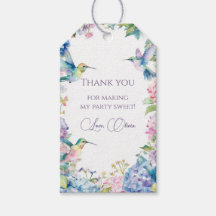 Whimsical Hummingbirds with Hydrangeas