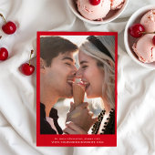 Whimsical Ice Cream Cone Photo Wedding セーブザデート