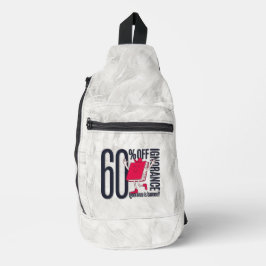 Whimsical Ignorance Is Banned Educational スリングバッグ