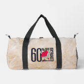 Whimsical Ignorance Is Banned Educational ダッフルバッグ (正面)