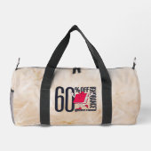 Whimsical Ignorance Is Banned Educational ダッフルバッグ (裏面)