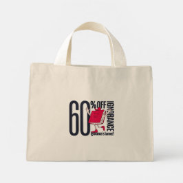 Whimsical Ignorance Is Banned Educational Tiny ミニトートバッグ