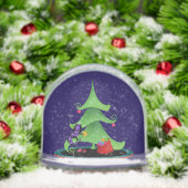 Whimsical Iguana Oh Christmas Tree (クリスマス)