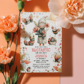 Whimsical Insects BUGTASTIC Nature Kids' Birthday 招待状