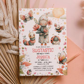 Whimsical Insects BUGTASTIC Nature Kids' Birthday 招待状