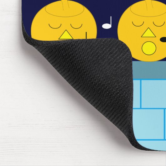 Whimsical Jack-o'-Lanterns: マウスパッド (コーナー)