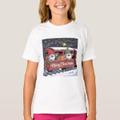 Whimsical Jolly Gnomes Musical Express Tシャツ (正面)