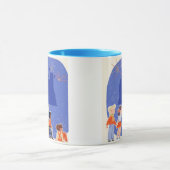 Whimsical Kids Adventure Mug マグカップ (中央)