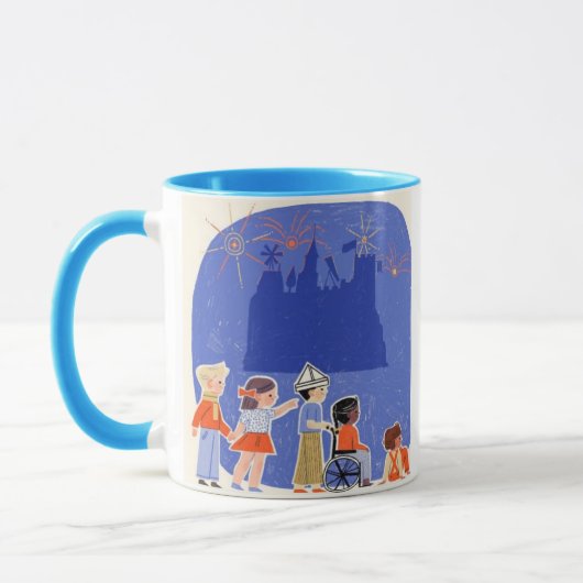 Whimsical Kids Adventure Mug マグカップ (左)