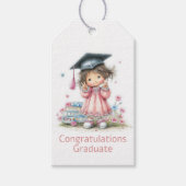 Whimsical Kindergarten Graduation Celebration  ギフトタグ (正面)
