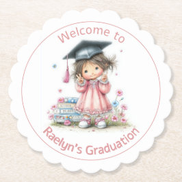 Whimsical Kindergarten Graduation Celebration  ペーパーコースター