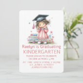 Whimsical Kindergarten Graduation Celebration  招待状 (スタンド正面)