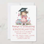 Whimsical Kindergarten Graduation Celebration  招待状 (正面)
