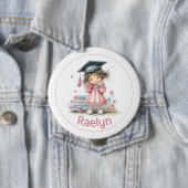 Whimsical Kindergarten Graduation Celebration  缶バッジ (インサイチュ)