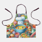 whimsical Kitchen Adventure Kids' Apron エプロン (正面)