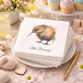 Whimsical Kiwi Bird Baby Shower | Sweet Pipi スタンダードランチョンナプキン