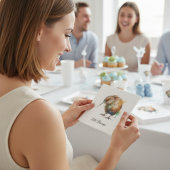 Whimsical Kiwi Bird Baby Shower | Sweet Pipi スタンダードランチョンナプキン