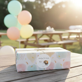 Whimsical Kiwi Bird Baby Shower | Sweet Pipi ラウンドシール