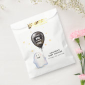 Whimsical Little Boo Balloon Baby Shower フェイバーバッグ (封をした状態)