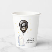 Whimsical Little Boo Balloon Baby Shower 紙コップ (裏面)