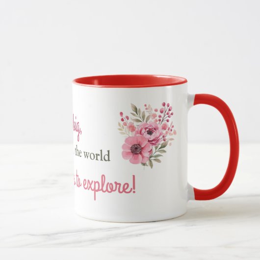 Whimsical Little Deer マグカップ (右)