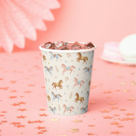 Whimsical Little Horse Party Paper Cup 紙コップ