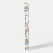 Whimsical Little Houses Illustration Custom Name Case-Mate iPhoneケース (裏面 / 左)