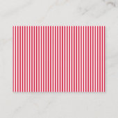 Whimsical Little Sweetheart Diaper Raffle エンクロージャーカード (裏面)