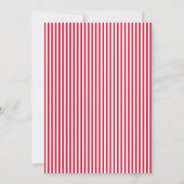 Whimsical Little Sweetheart Valentines Baby Shower 招待状 (裏面)