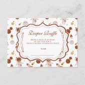 Whimsical Little Universe Baby Show Diapper Raffle エンクロージャーカード (正面)