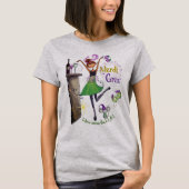 Whimsical Mardi Gras Best Friend Shirt Green Dress Tシャツ (正面)