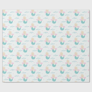 Whimsical Mermaid Wrapping Paper ラッピングペーパー