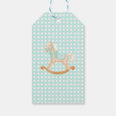 Whimsical Mint Nutcracker Birthday Gift Tag ギフトタグ (裏面)