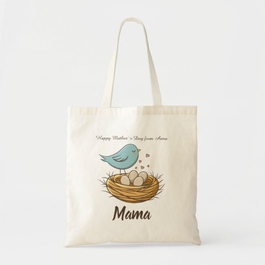 Whimsical Modern Mother`s Day Tote Bag トートバッグ (正面)