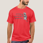 Whimsical Monkey with Comedy Quote family Tシャツ (正面)