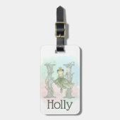 Whimsical Monogram Letter H ラゲッジタグ (正面縦)