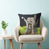 Whimsical Monster House Fantasy Decorative クッション (椅子)