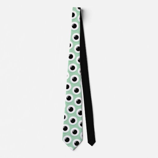 Whimsical Monsters Fun Custom Necktie Tie ネクタイ (正面)