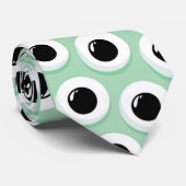 Whimsical Monsters Fun Custom Necktie Tie ネクタイ (ロール)