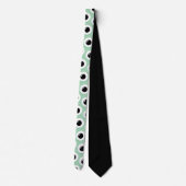 Whimsical Monsters Fun Custom Necktie Tie ネクタイ (裏面)