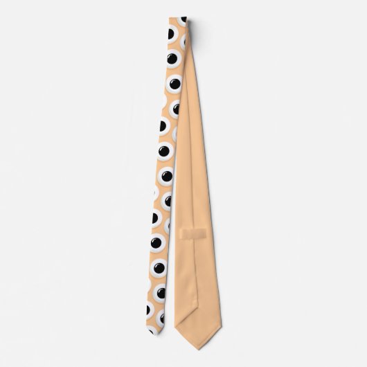 Whimsical Monsters Fun Custom Necktie Tie ネクタイ (裏面)