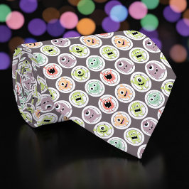 Whimsical Monsters Fun Custom Necktie Tie ネクタイ